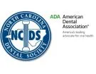 North Carolina Dental Society and American Dental Association logos