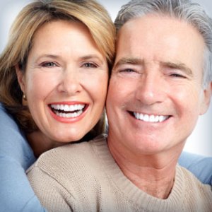 Smiling couple
